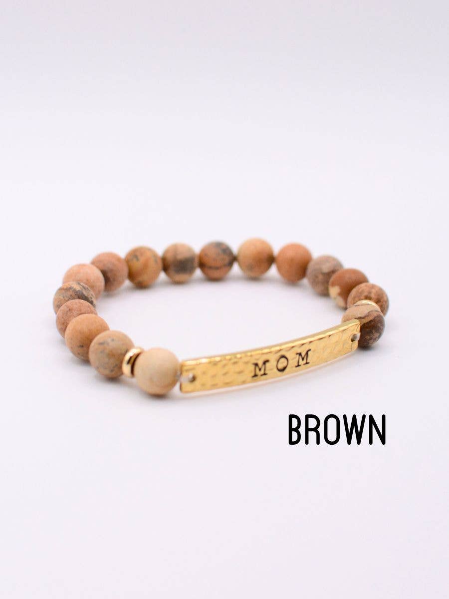 MOM Stone Bracelet