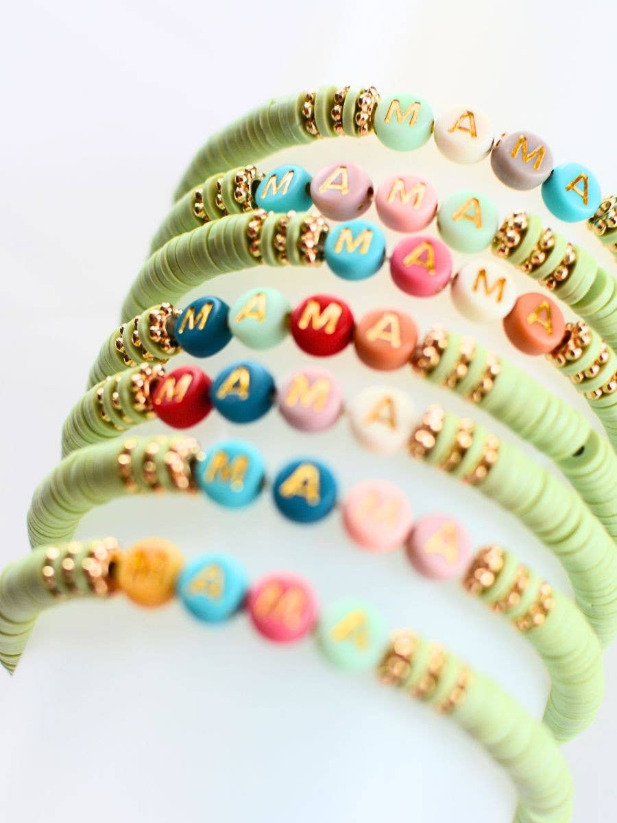 MAMA Bracelet - Mint Green