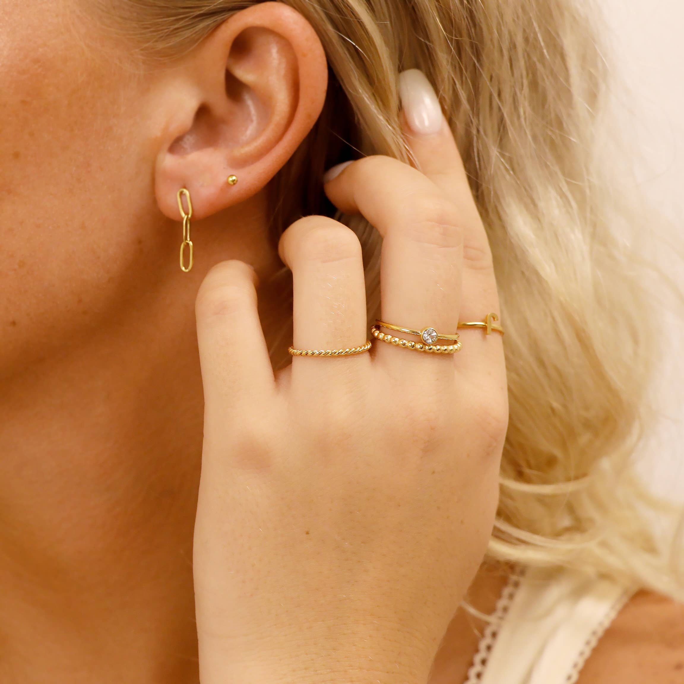 Intertwined Grace Ring