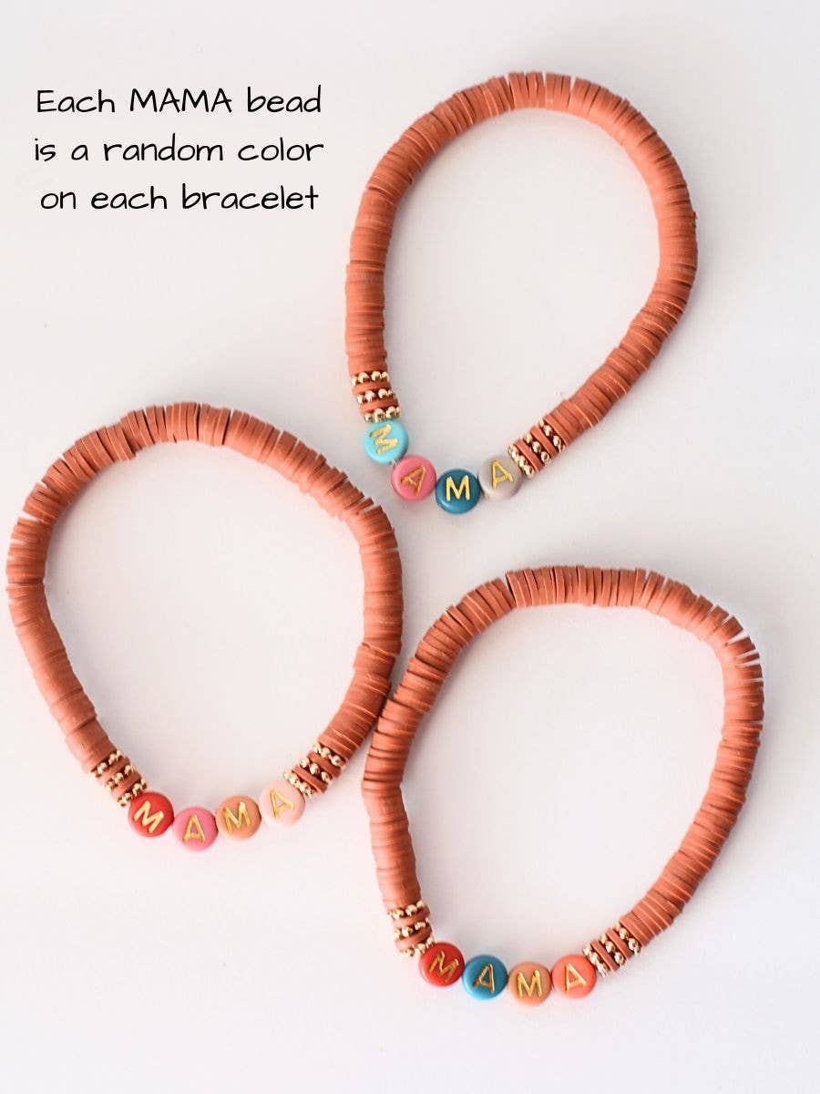 MAMA Bracelet – Rust Red