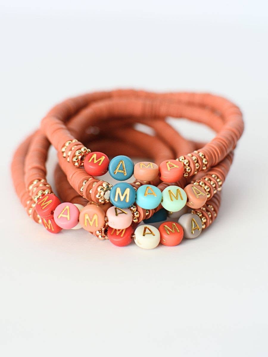 MAMA Bracelet – Rust Red