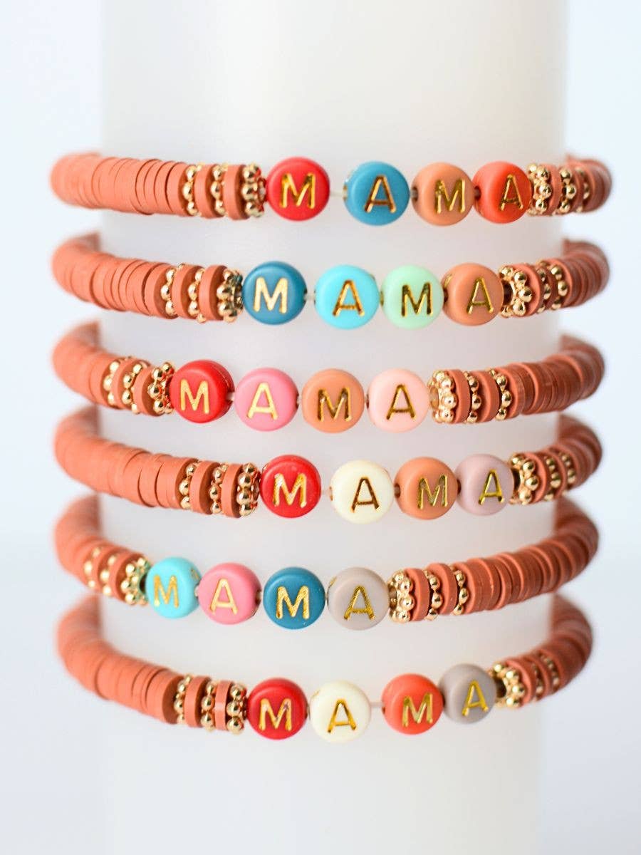 MAMA Bracelet – Rust Red