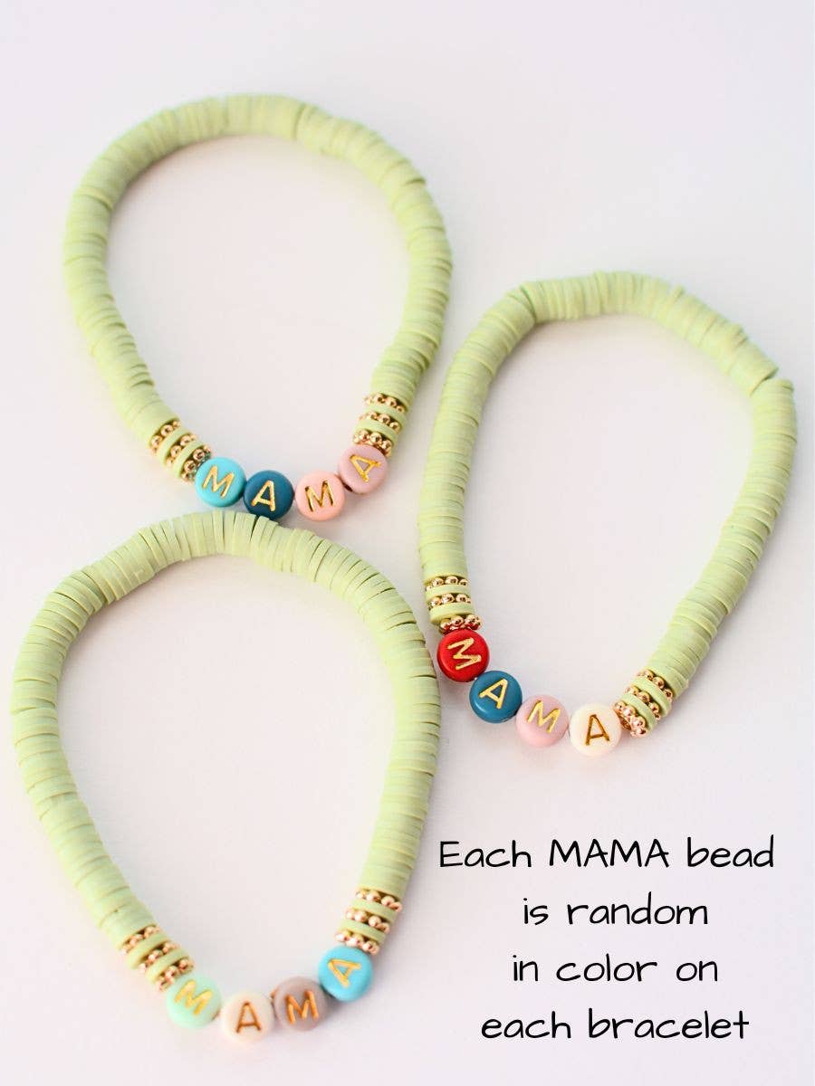 MAMA Bracelet - Mint Green