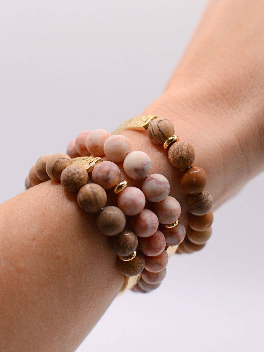 MOM Stone Bracelet